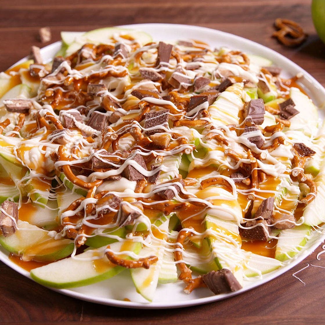 Caramel Apple Nachos