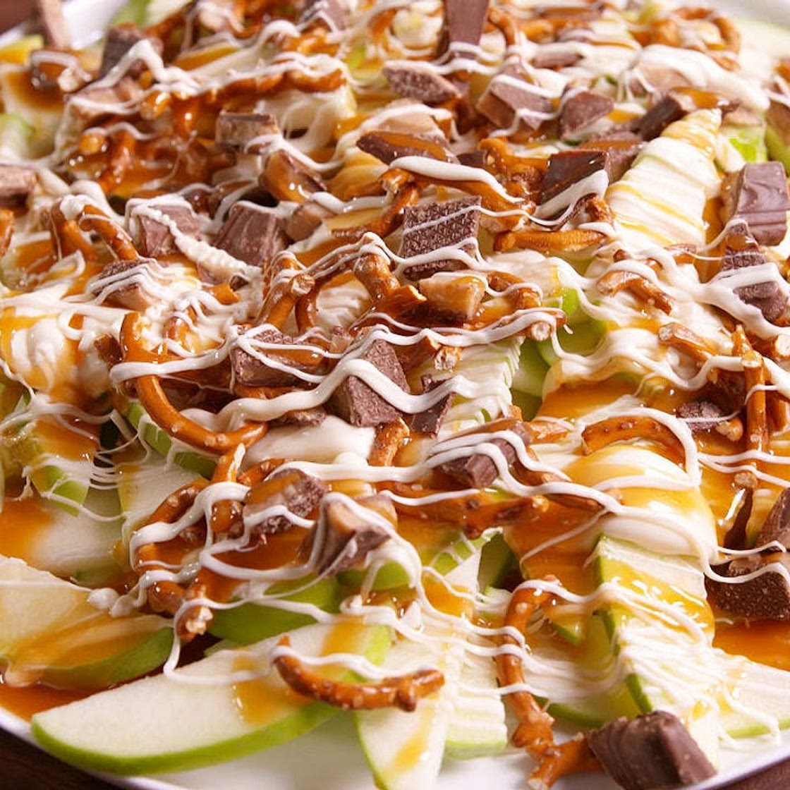 Caramel Apple Nachos