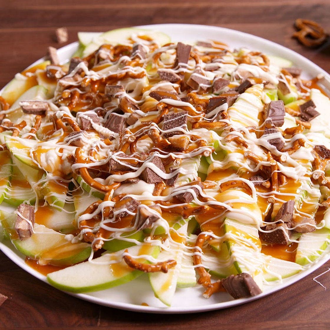 Caramel Apple Nachos