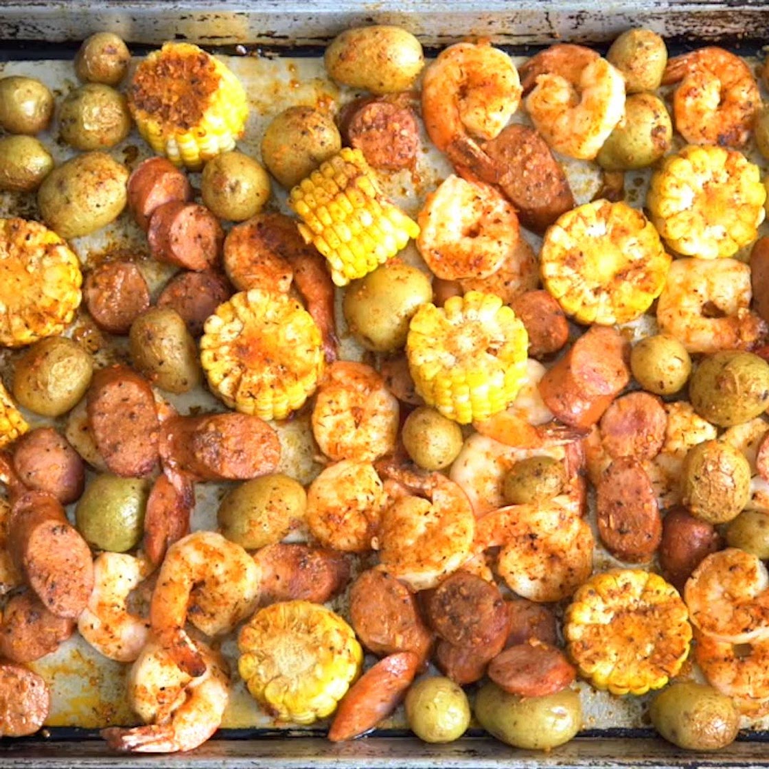 Sheet Pan Shrimp Boil Recipe by Tasty