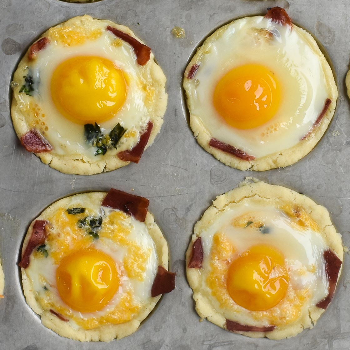 Low-FODMAP Egg Cups with (Turkey) Bacon and Cheese; Gluten-free