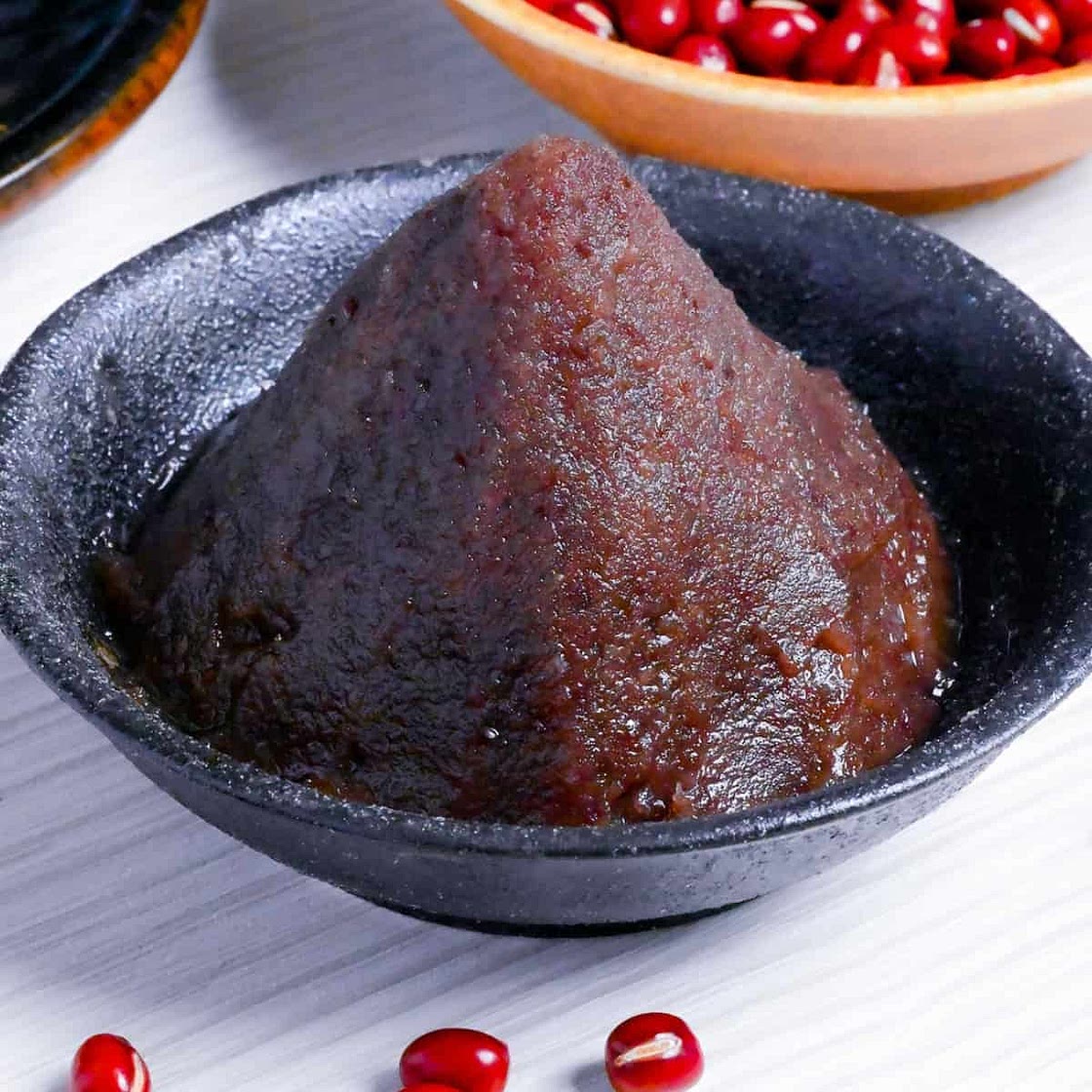 Homemade Koshian (Smooth Sweet Red Bean Paste)