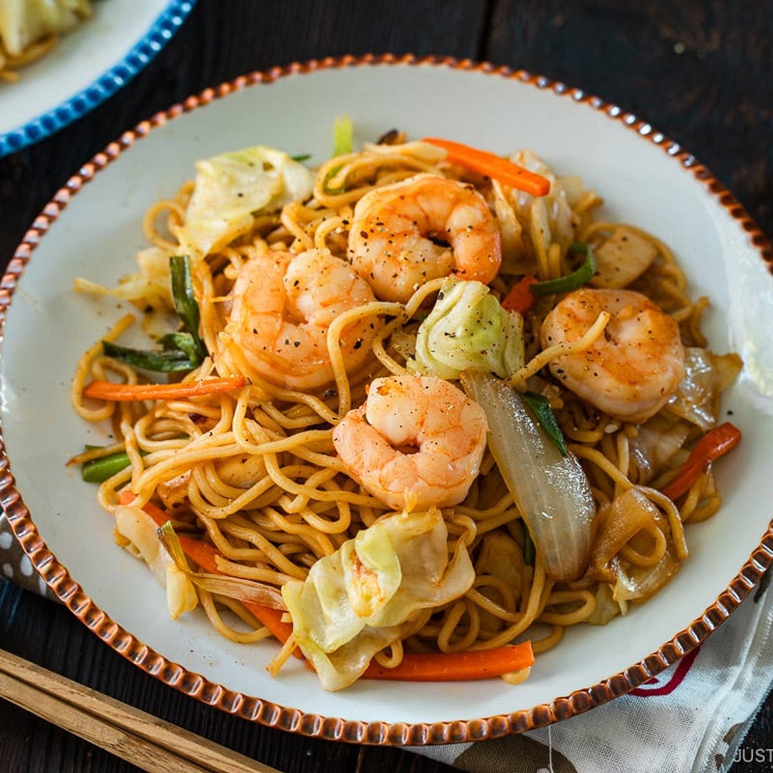 Shrimp Yakisoba