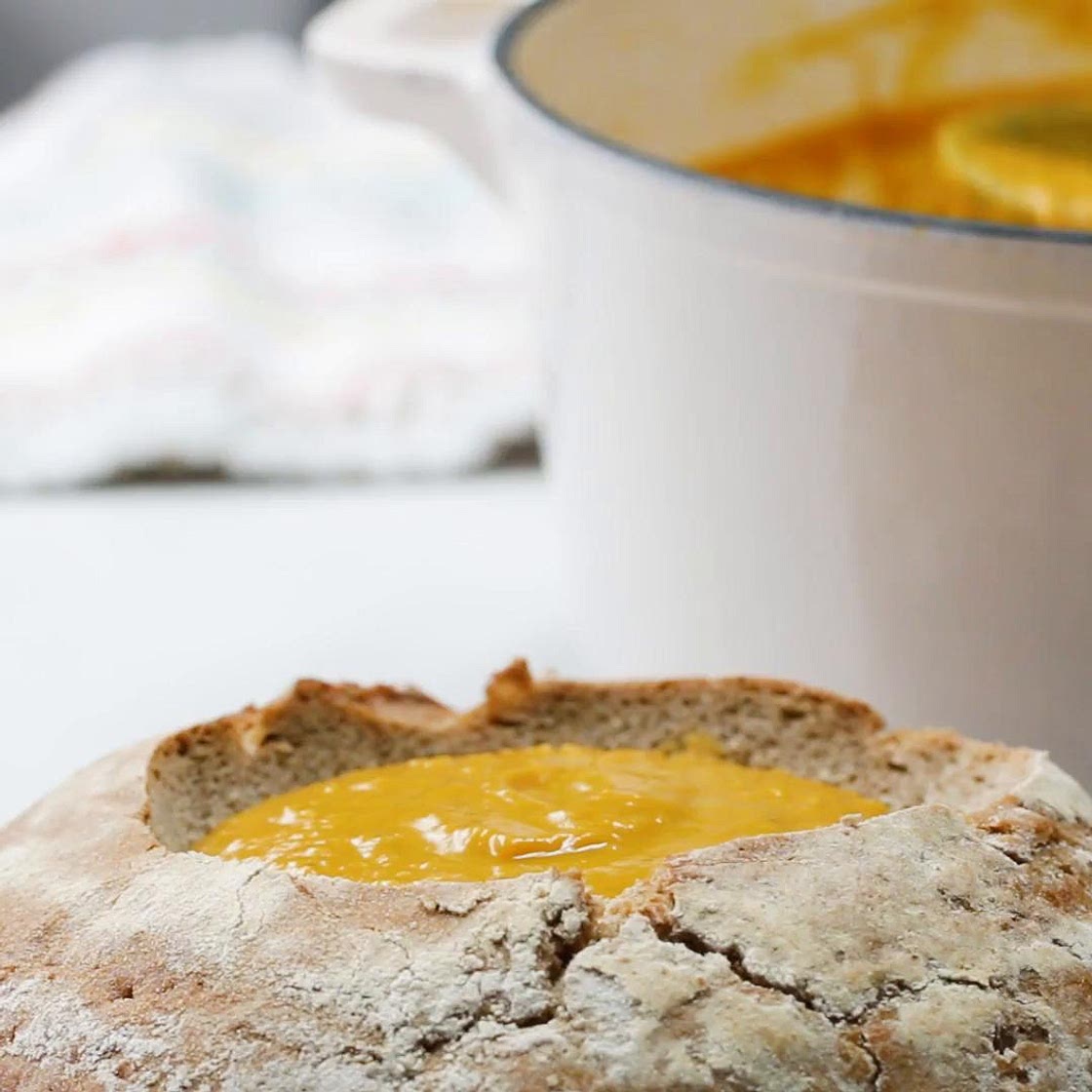 Pumpkin Curry Soup Recipe by Tasty