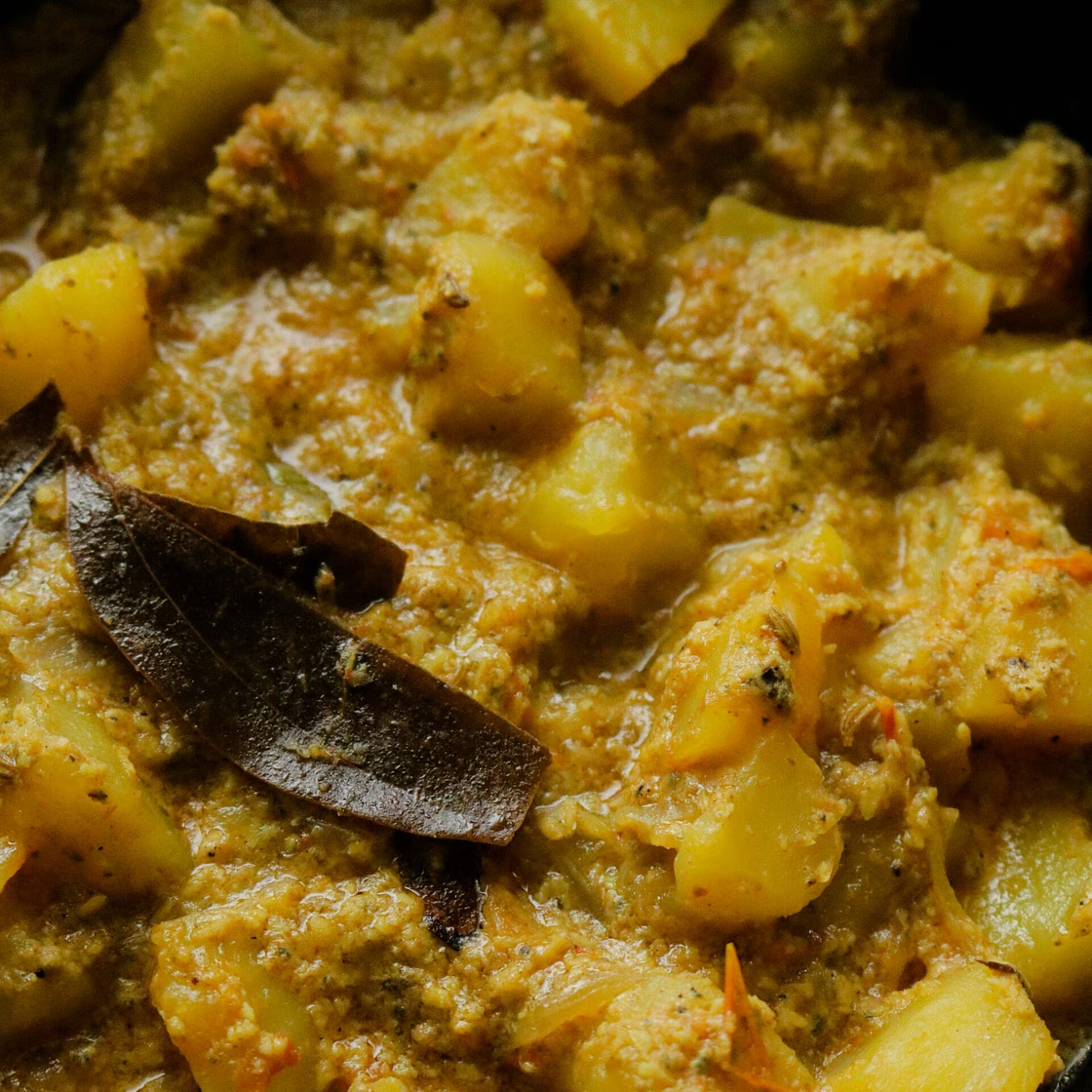 potato korma(aloo kurma)