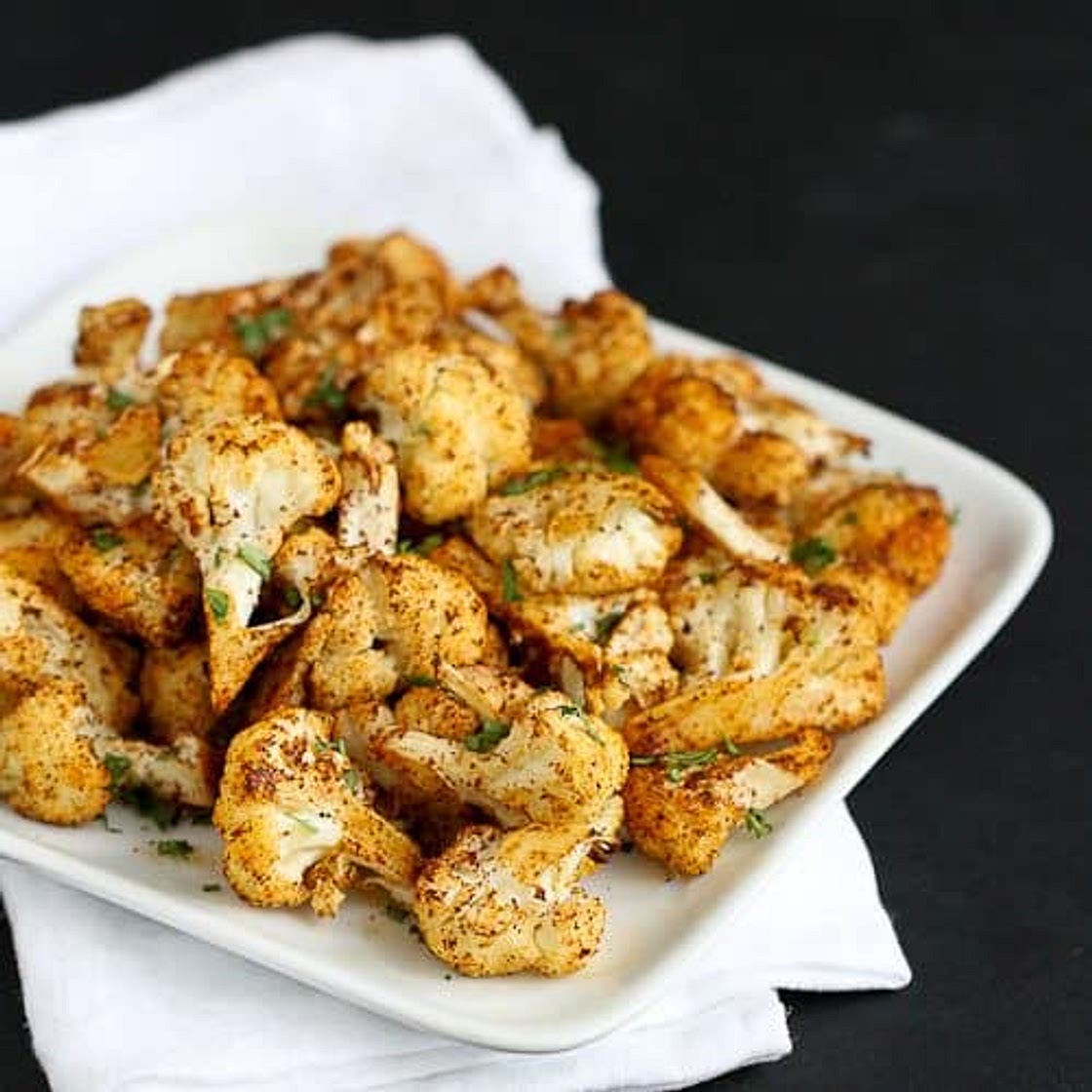 Southwestern Roasted Cauliflower Recipe with Cumin & Paprika