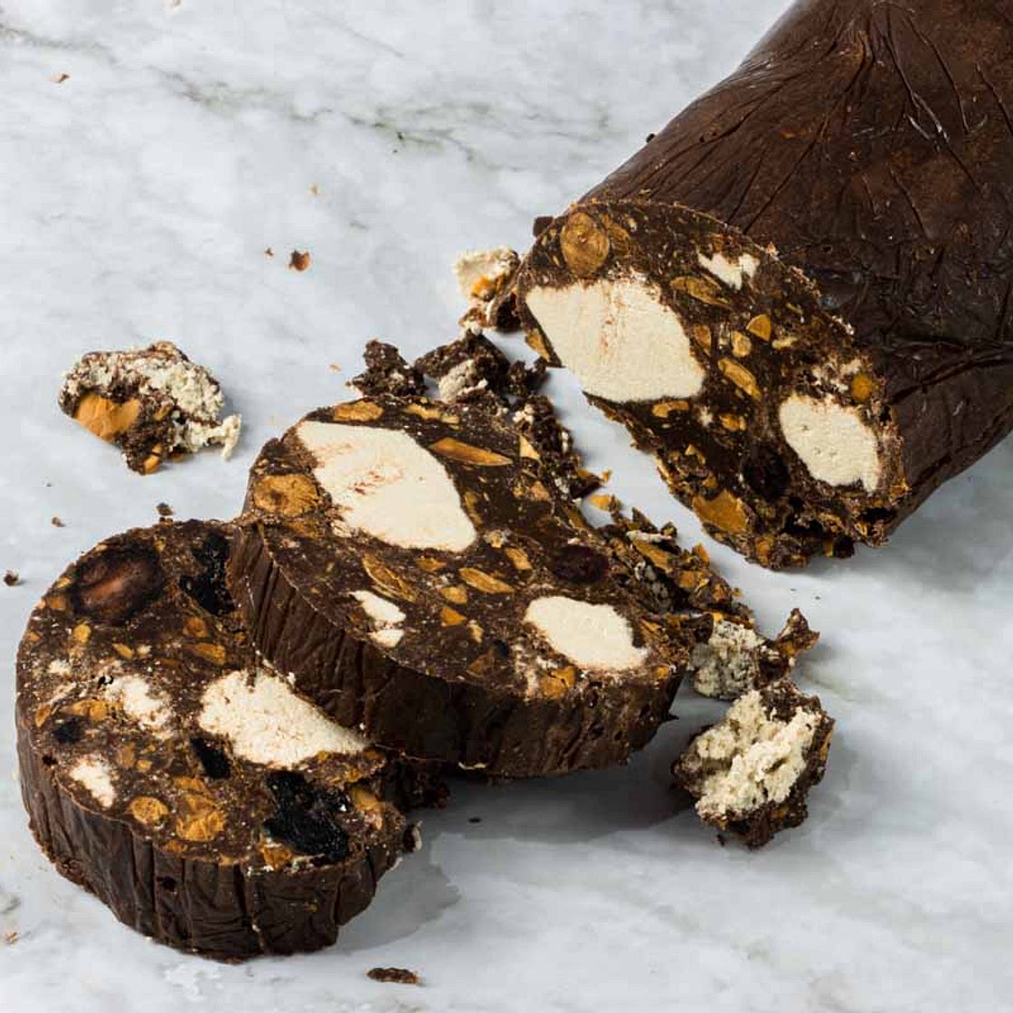 Chocolate Mosaic with Halva