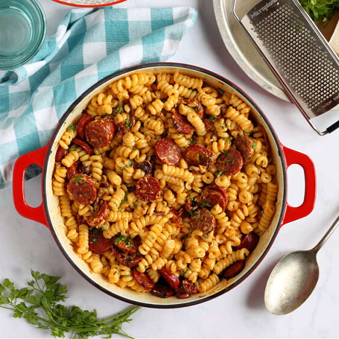Chilli Chorizo Pasta