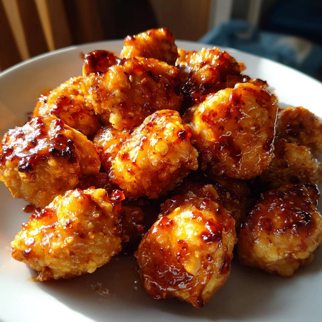 Air Fryer Honey BBQ Chicken Bites: 22-Minute Delight
