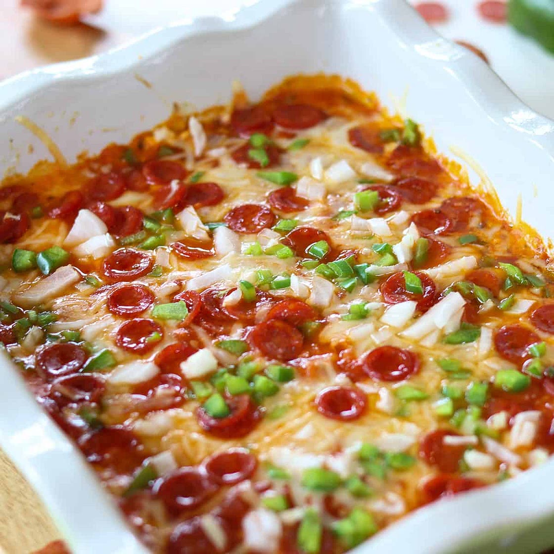 Pepperoni Pizza Dip Recipe