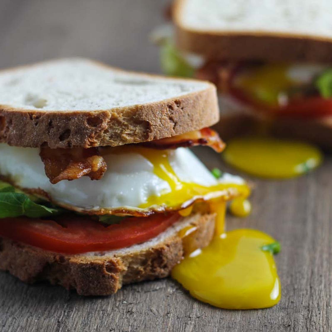 Low FODMAP BLT with Egg