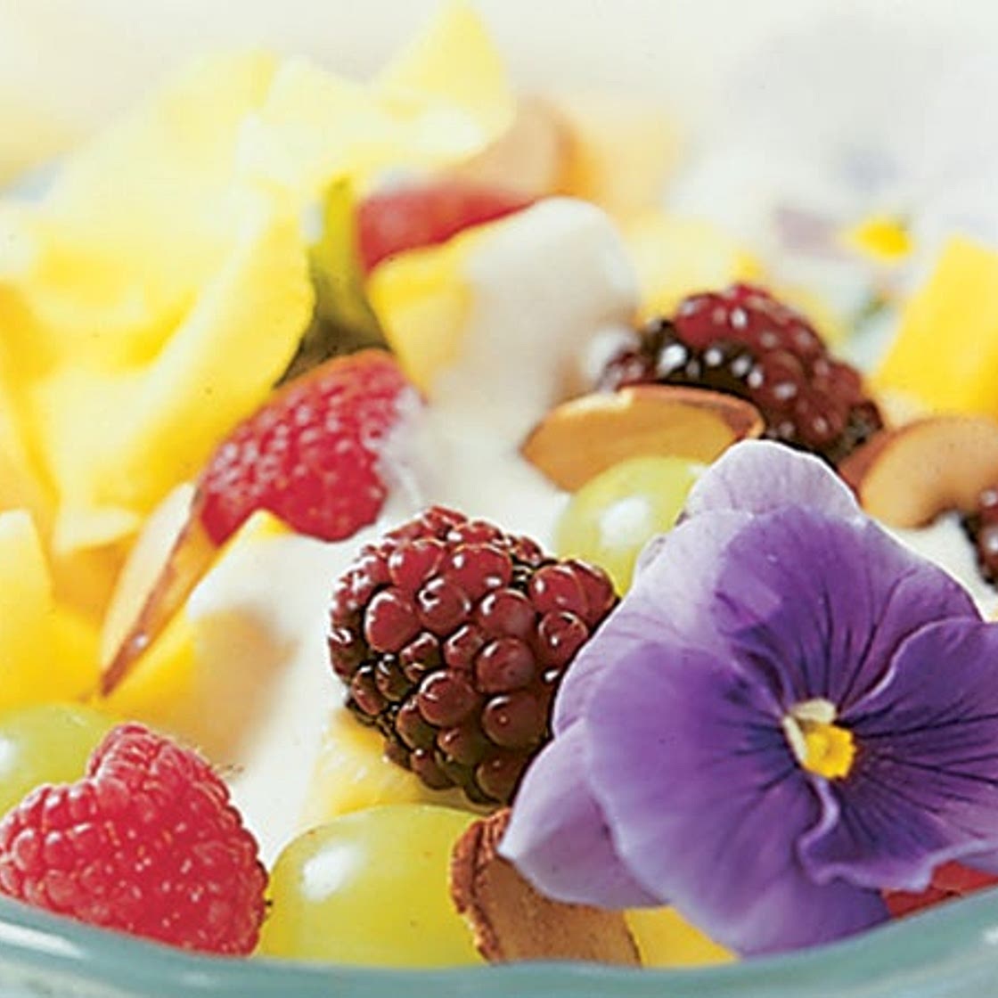 Fruit-and-Flower Salad