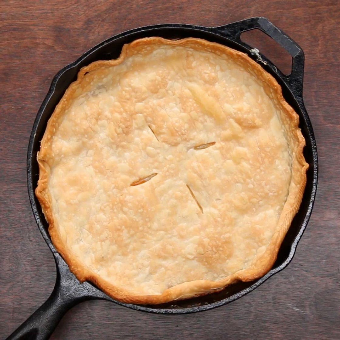 Skillet Chicken Pot Pie Recipe by Tasty