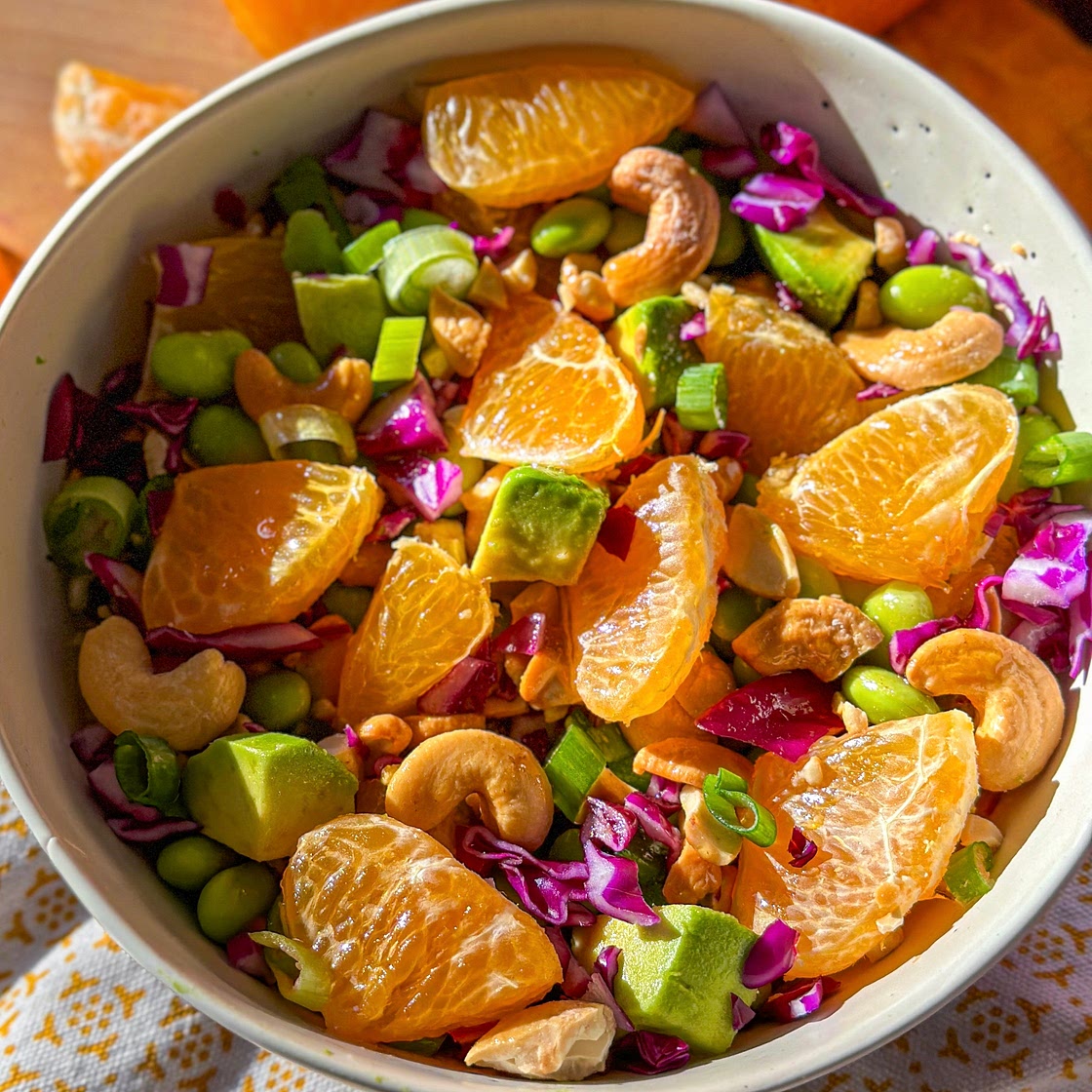 High Protein Sumo Citrus Avocado Salad