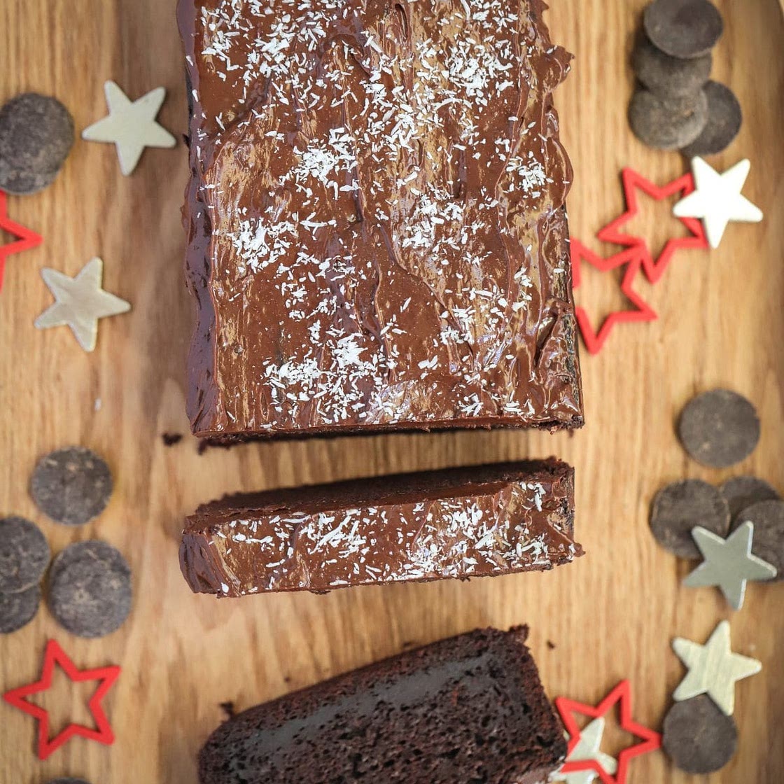 Christmas Beetroot Chocolate Bread