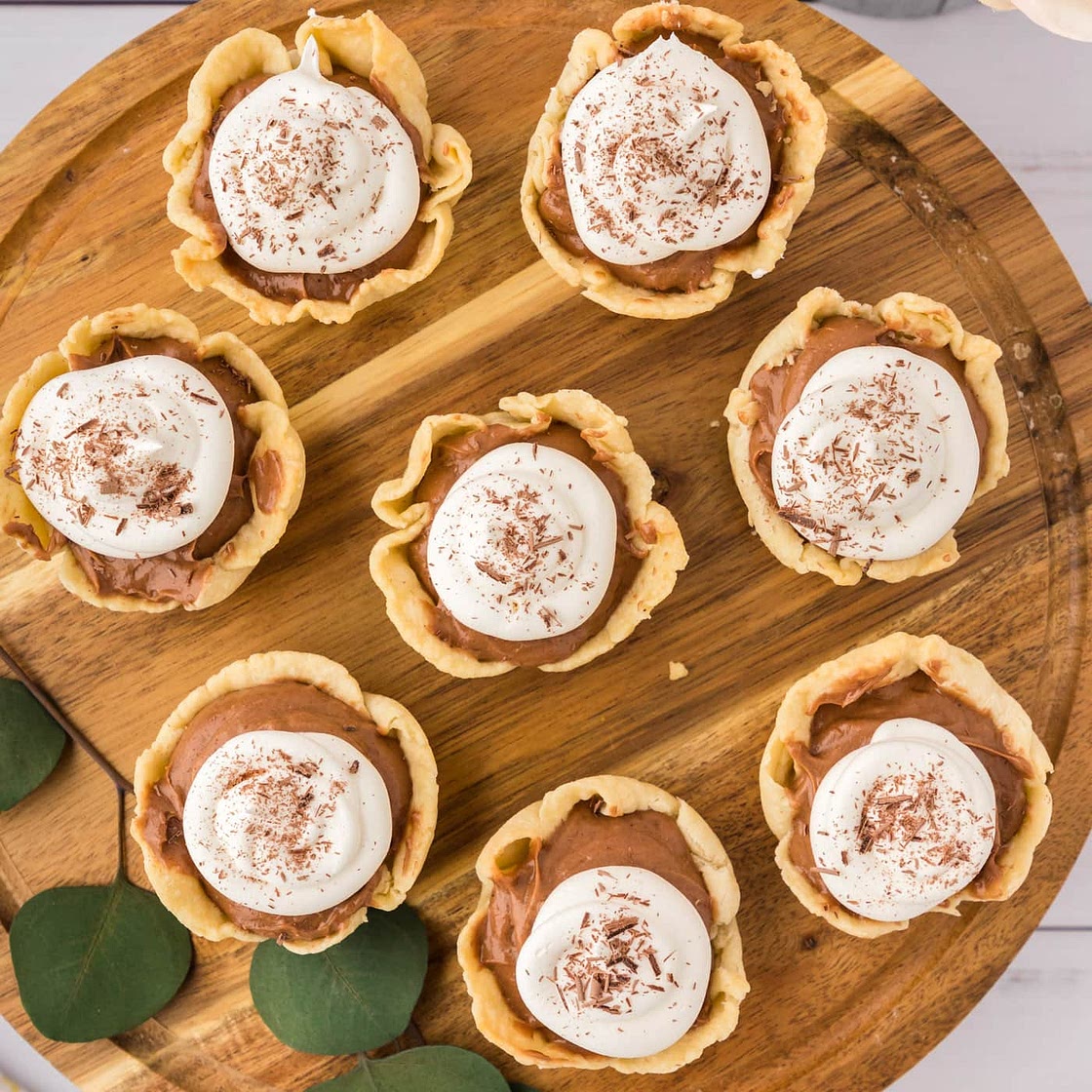 Mini French Silk Pies