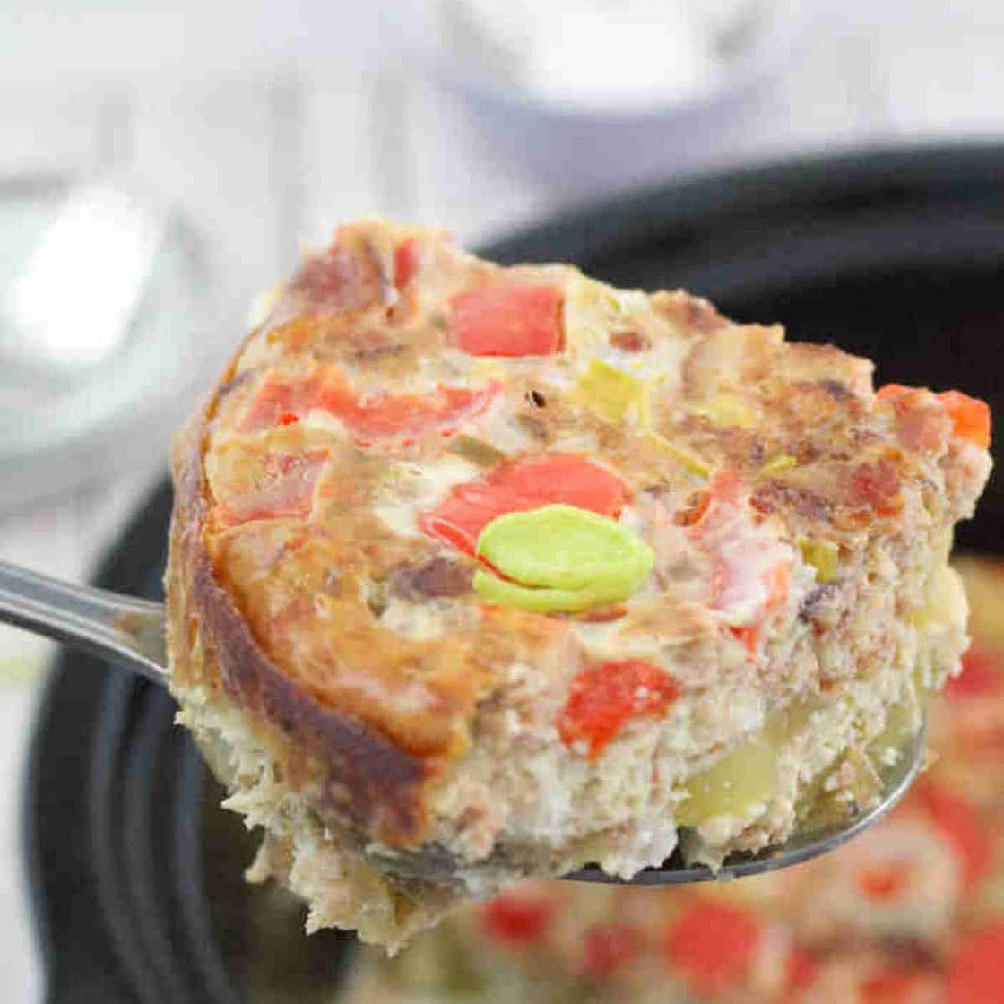 Dairy-Free Egg Casserole In The Slow Cooker
