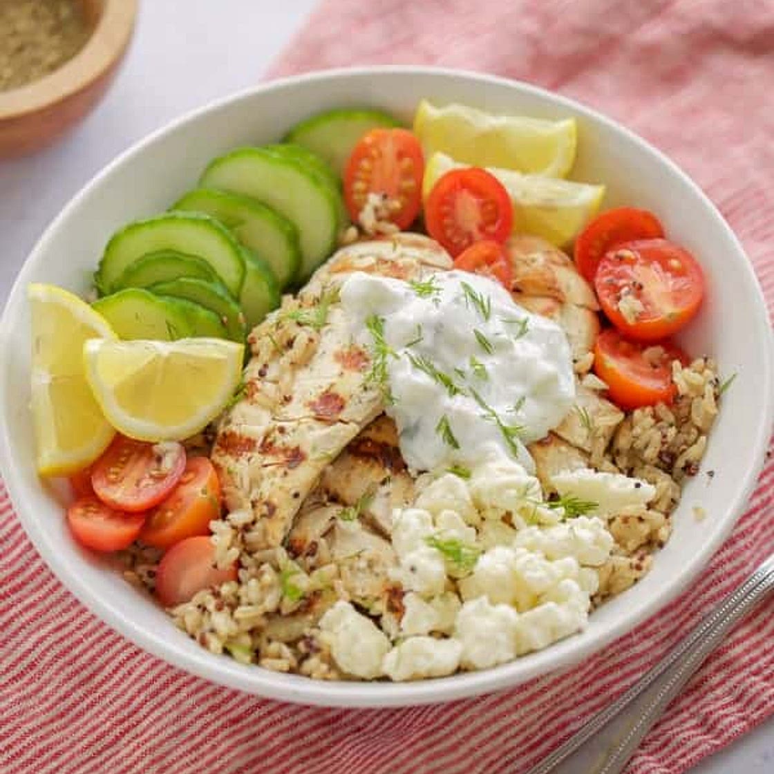Chicken Gyro Bowl