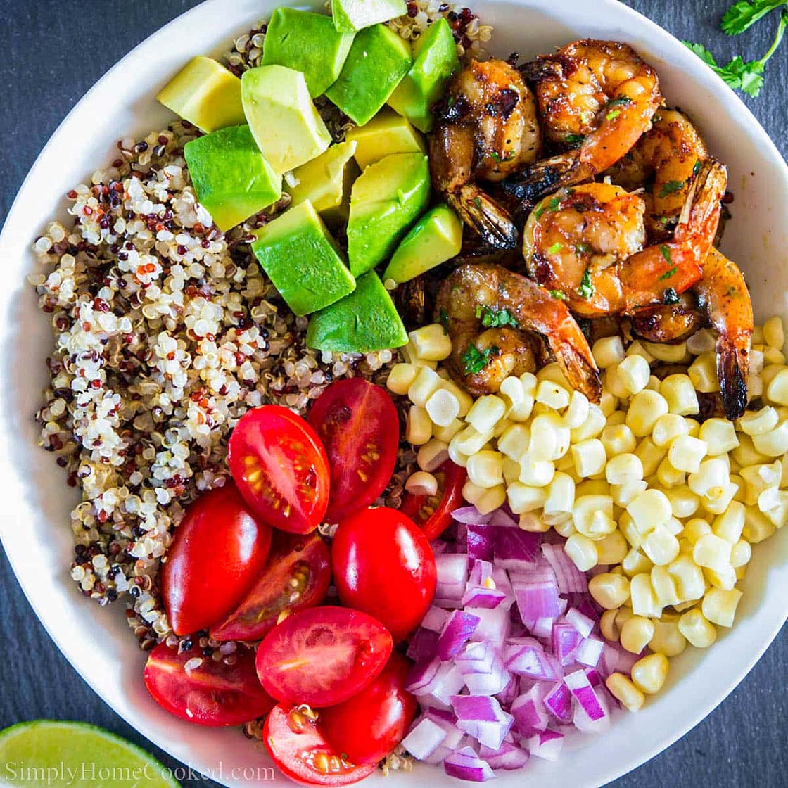 Shrimp Quinoa Bowl