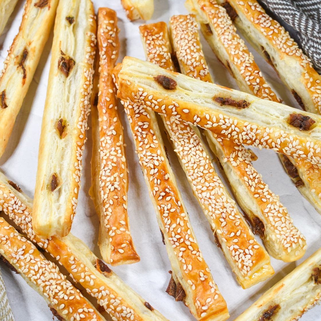 Puff Pastry Anchovy Sticks