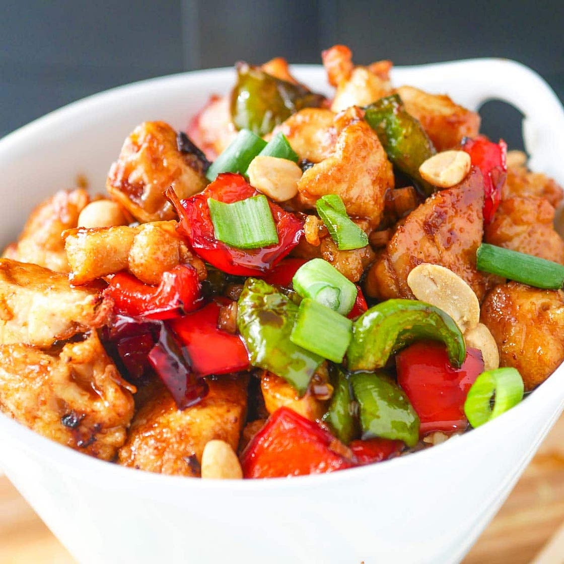 Air Fryer Kung Pao Chicken Recipe