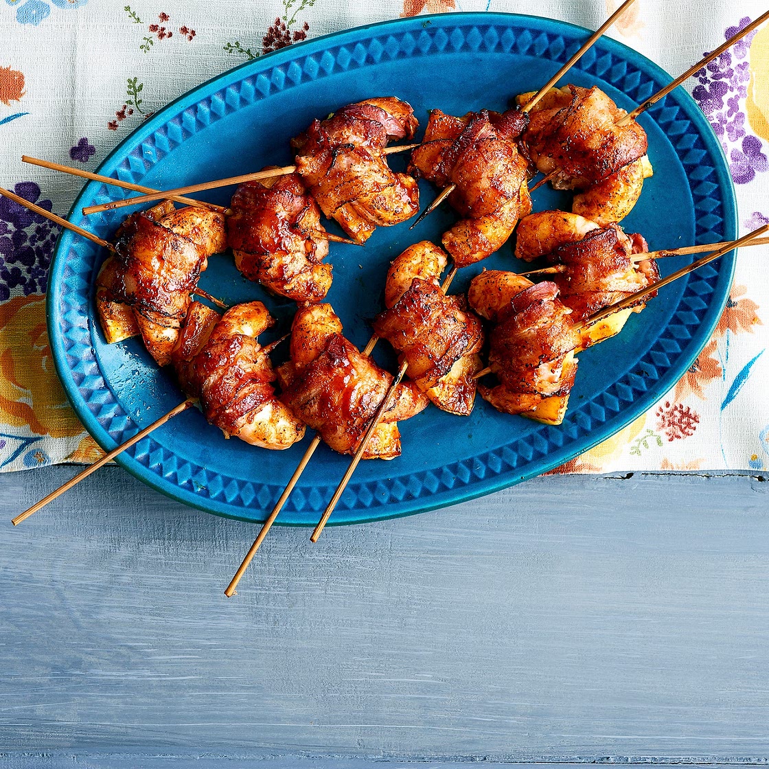 Bacon-Shrimp Skewers
