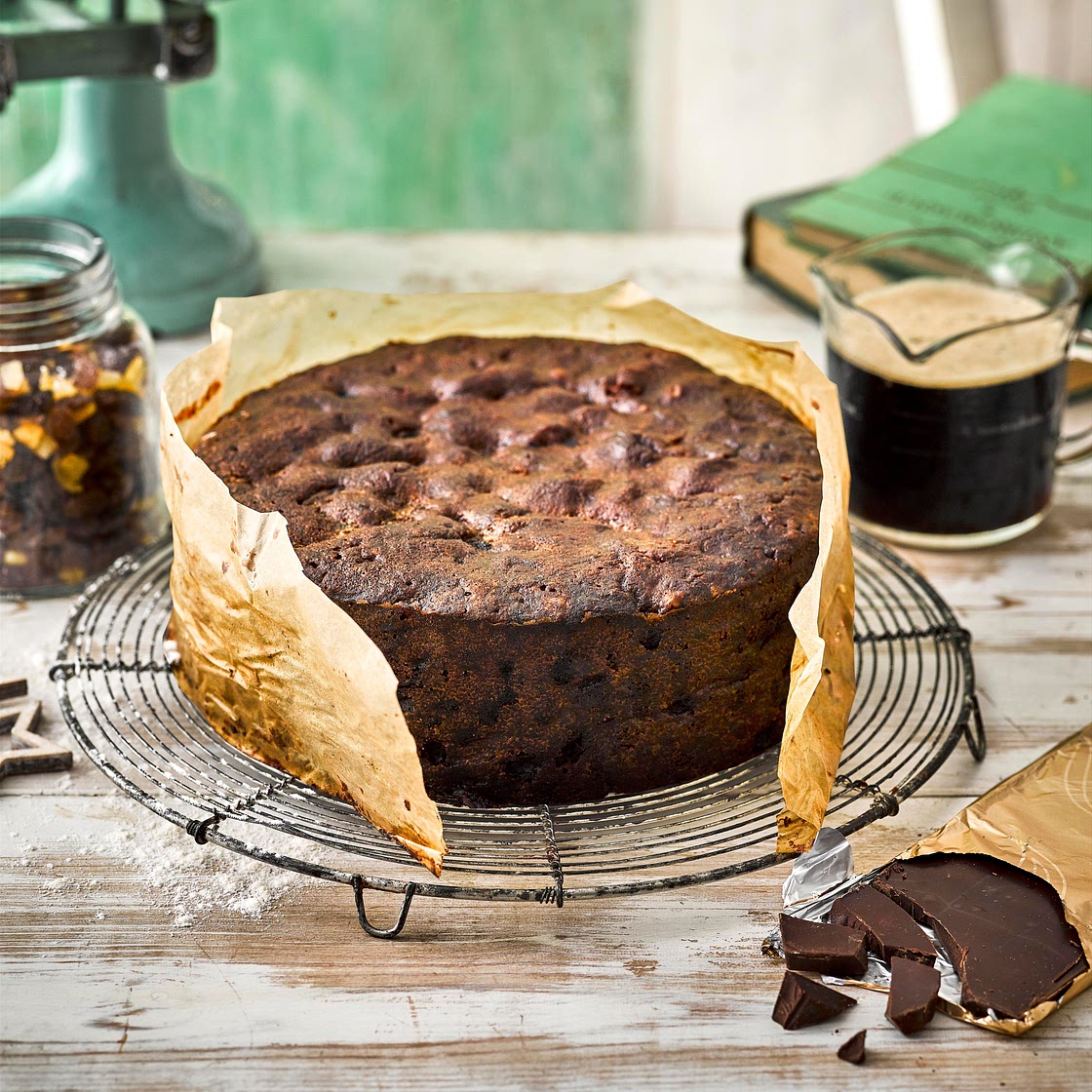 Chocolate Stout Christmas Cake