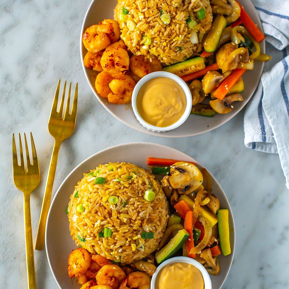 Perfect Hibachi Shrimp {Benihana Copycat}