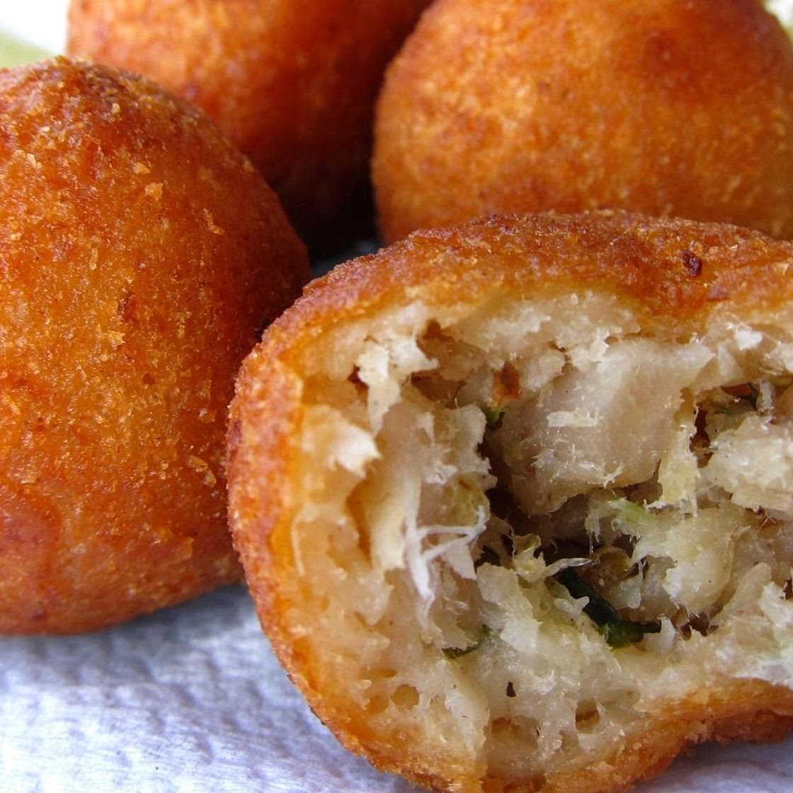 Receita de Bolinho de pirarucu