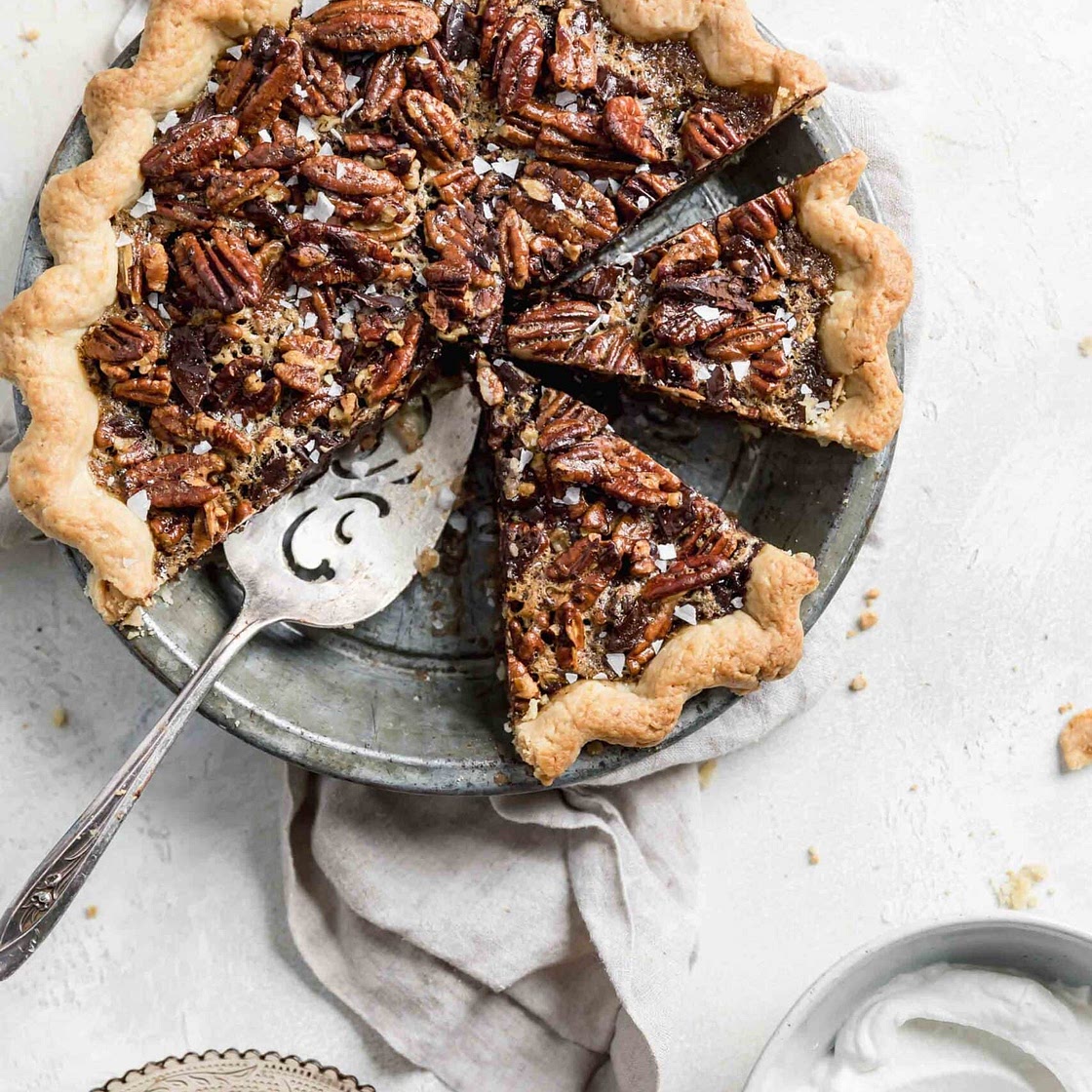 Bourbon Chocolate Pecan Pie