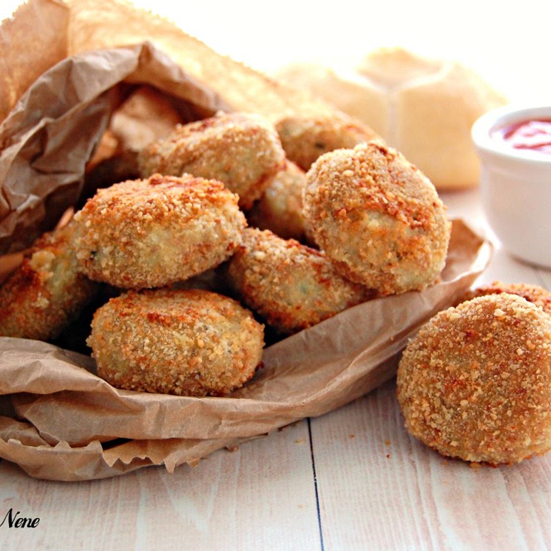 POLPETTE DI POLLO E MORTADELLA