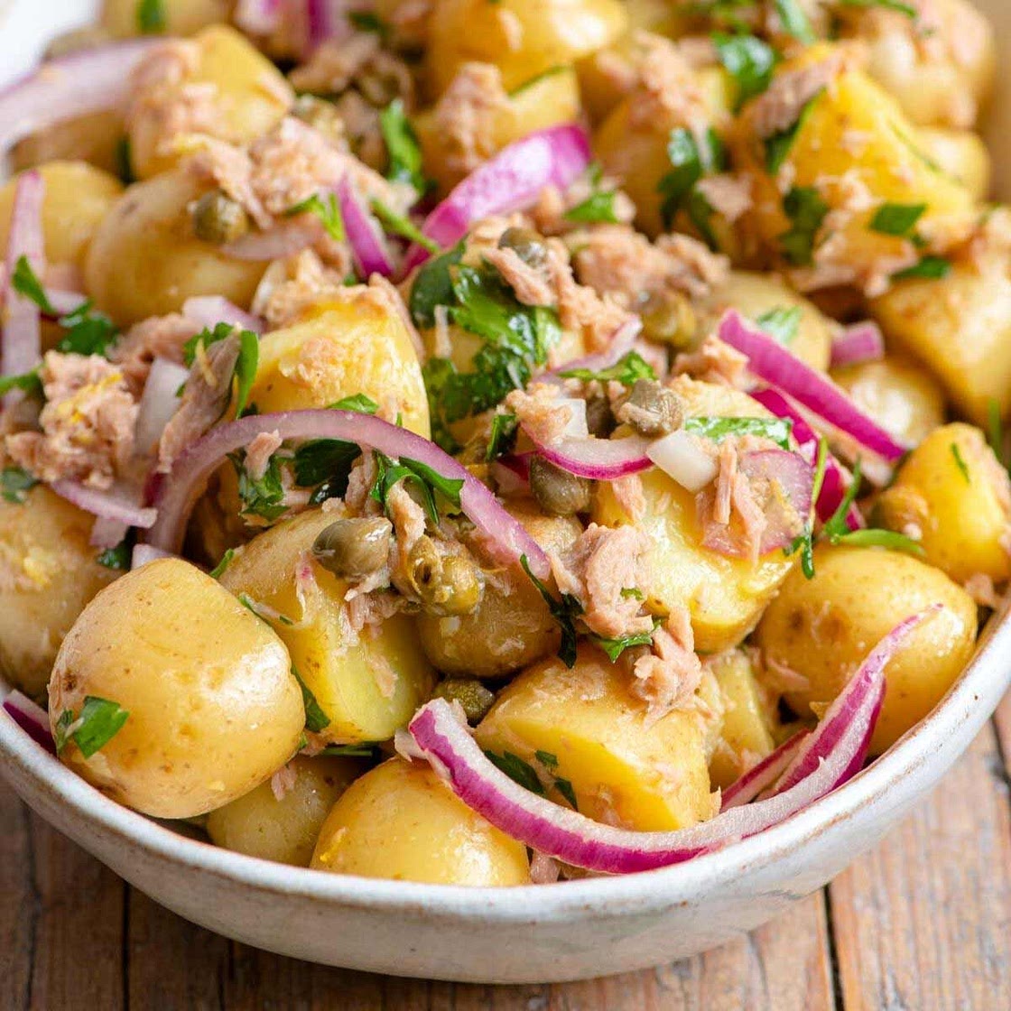 Italian Tuna Potato Salad