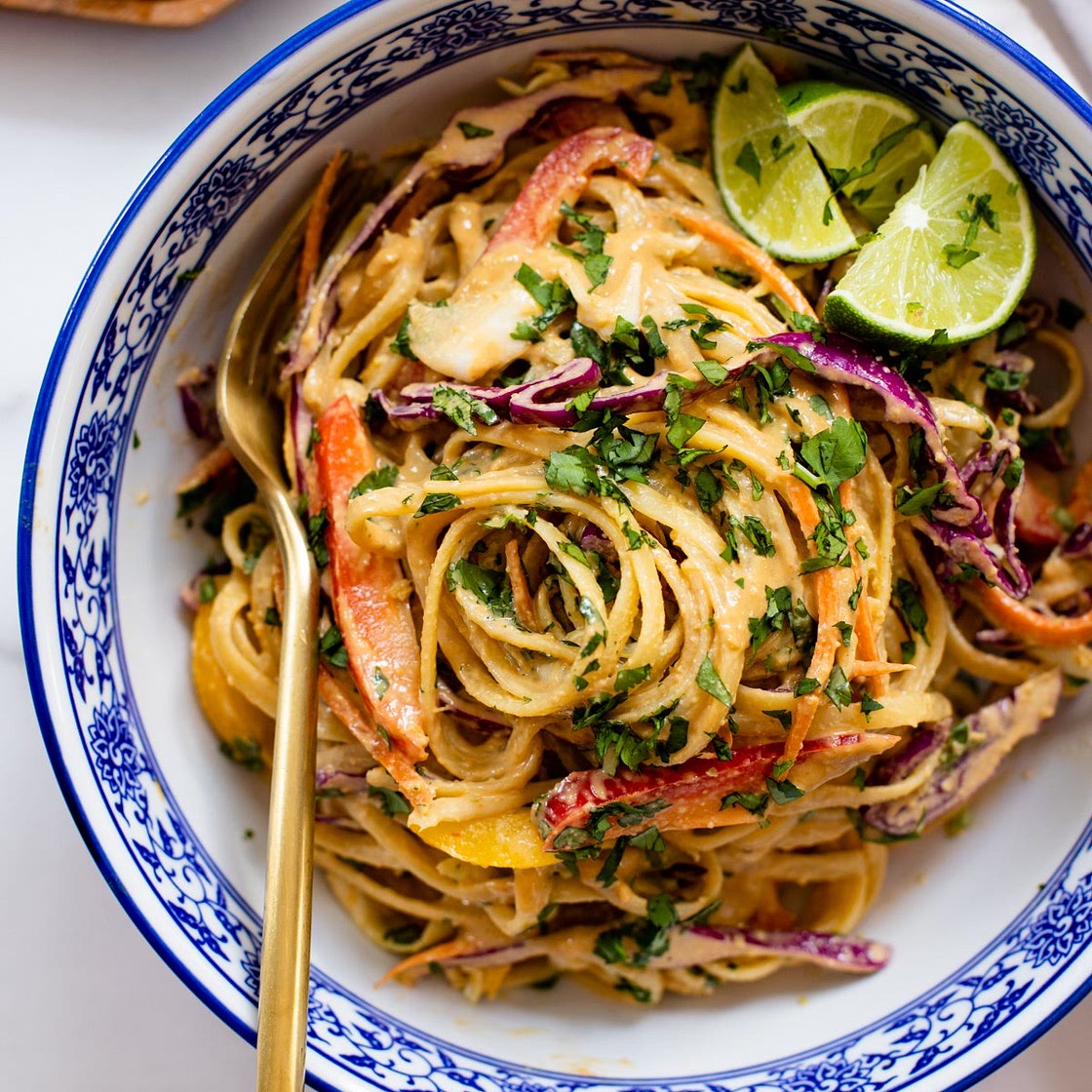 Cold Tahini Noodle Salad