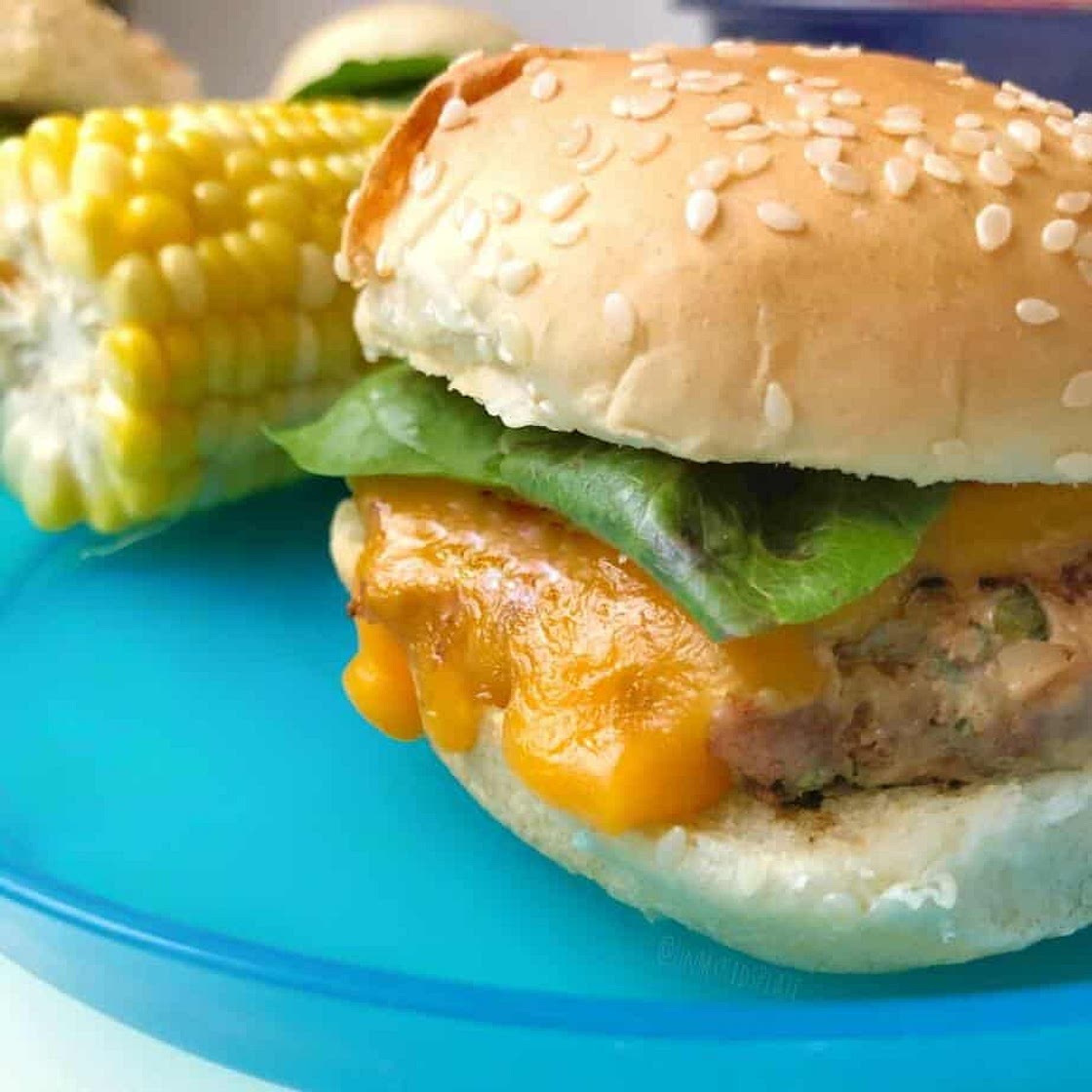Mini Turkey Burger Sliders With Cheese