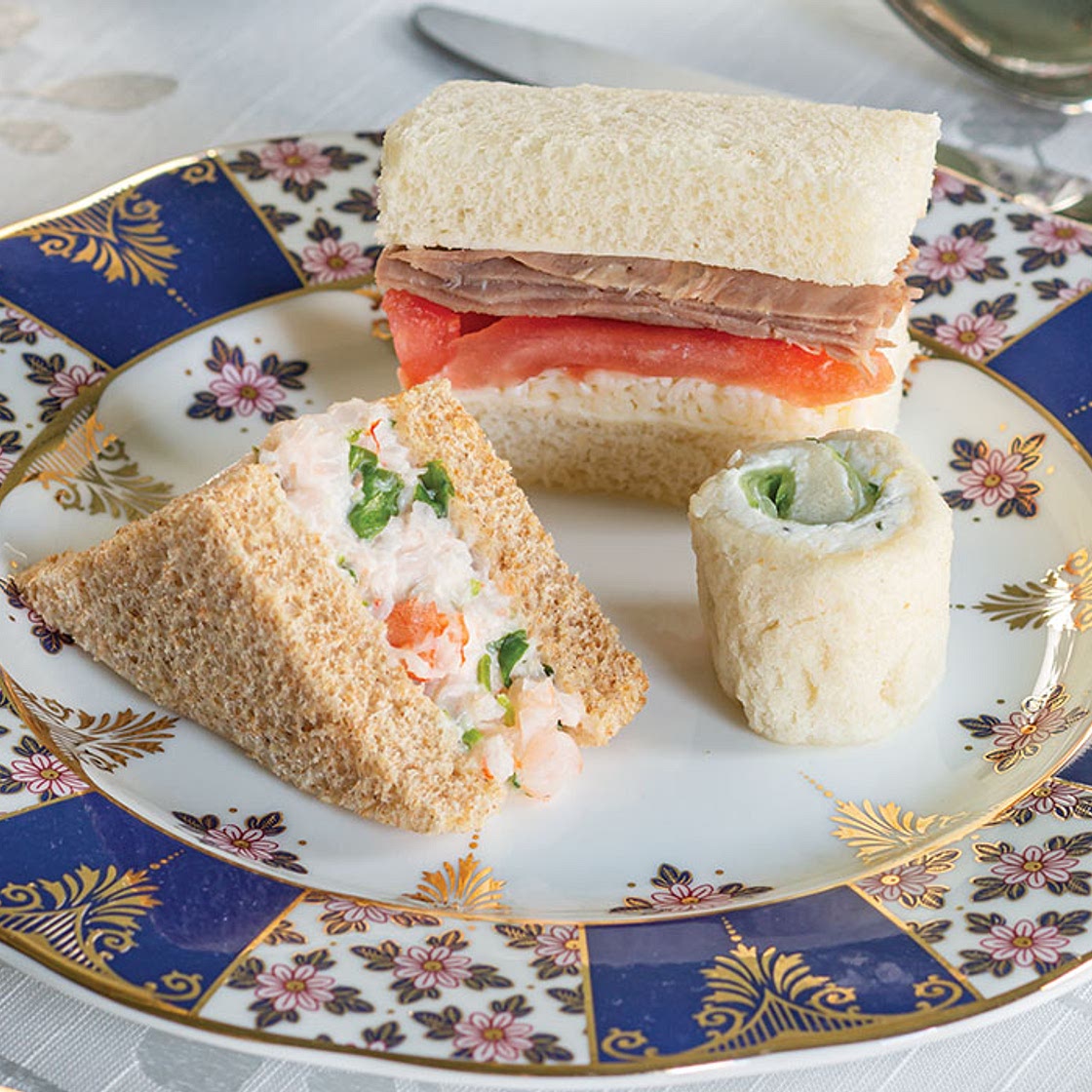 Prawn Salad Tea Sandwiches