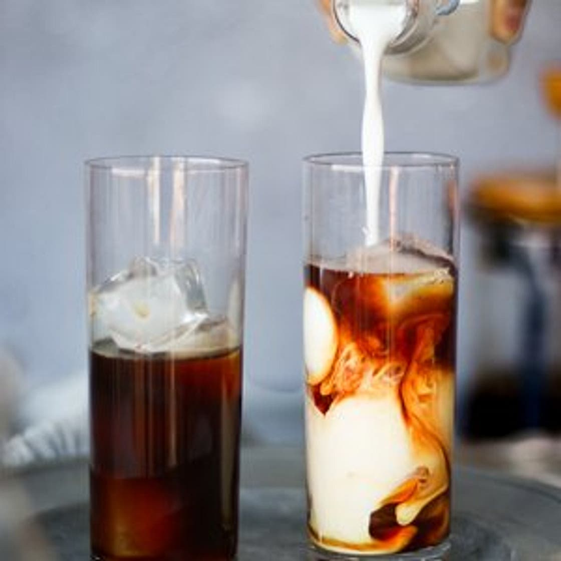 Cold Brew Coffee with Vanilla Cream