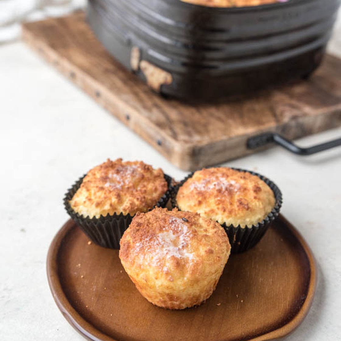 Cheesy Keto Airy Fryer Rolls (Nut Free, Gluten Free)