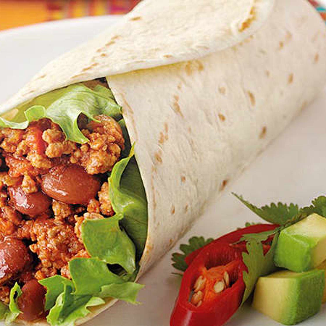 Chili Con Carne Burritos