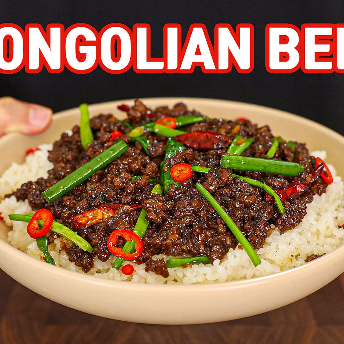 Mongolian Ground Beef