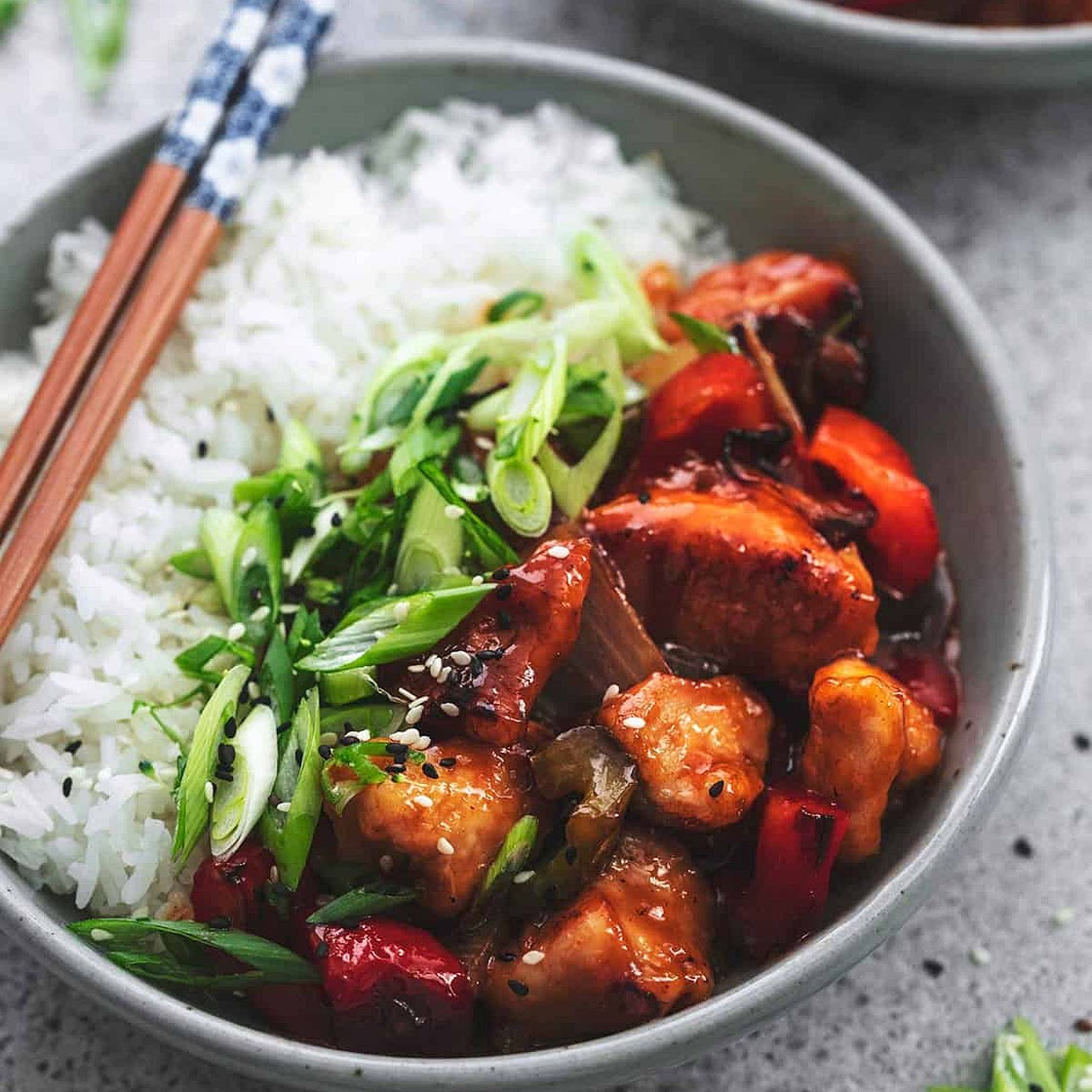 Healthy Sweet and Sour Chicken
