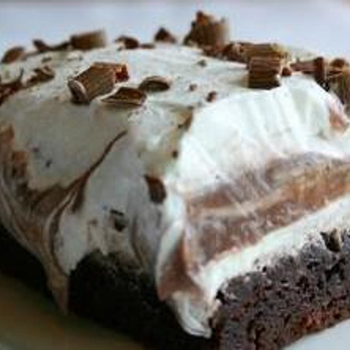 Brownie Refrigerator Cake