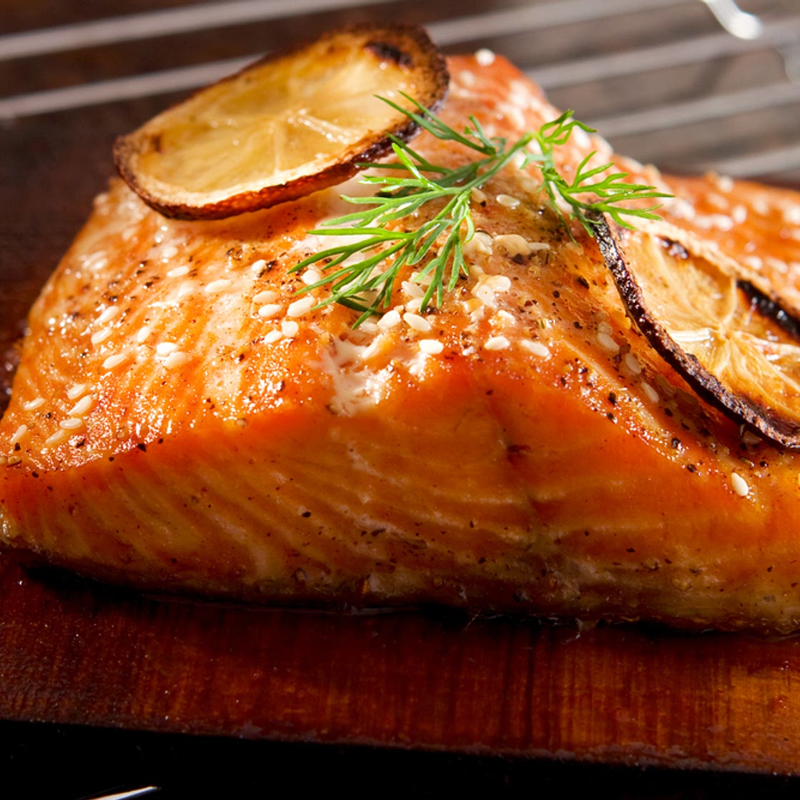 Whiskey-Marinated Salmon