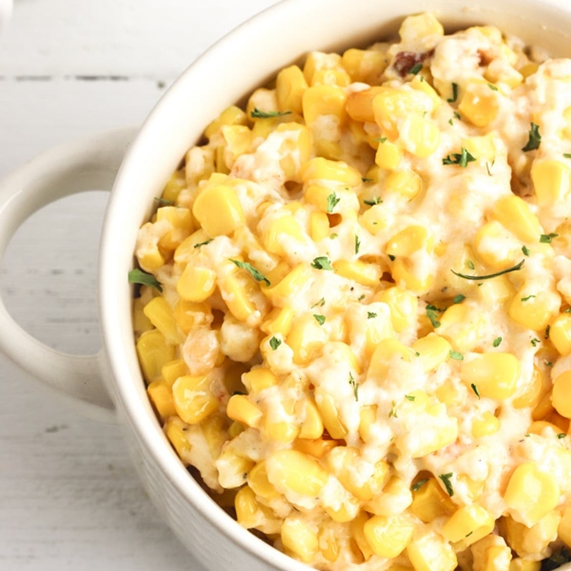 Crockpot Cheesy Corn