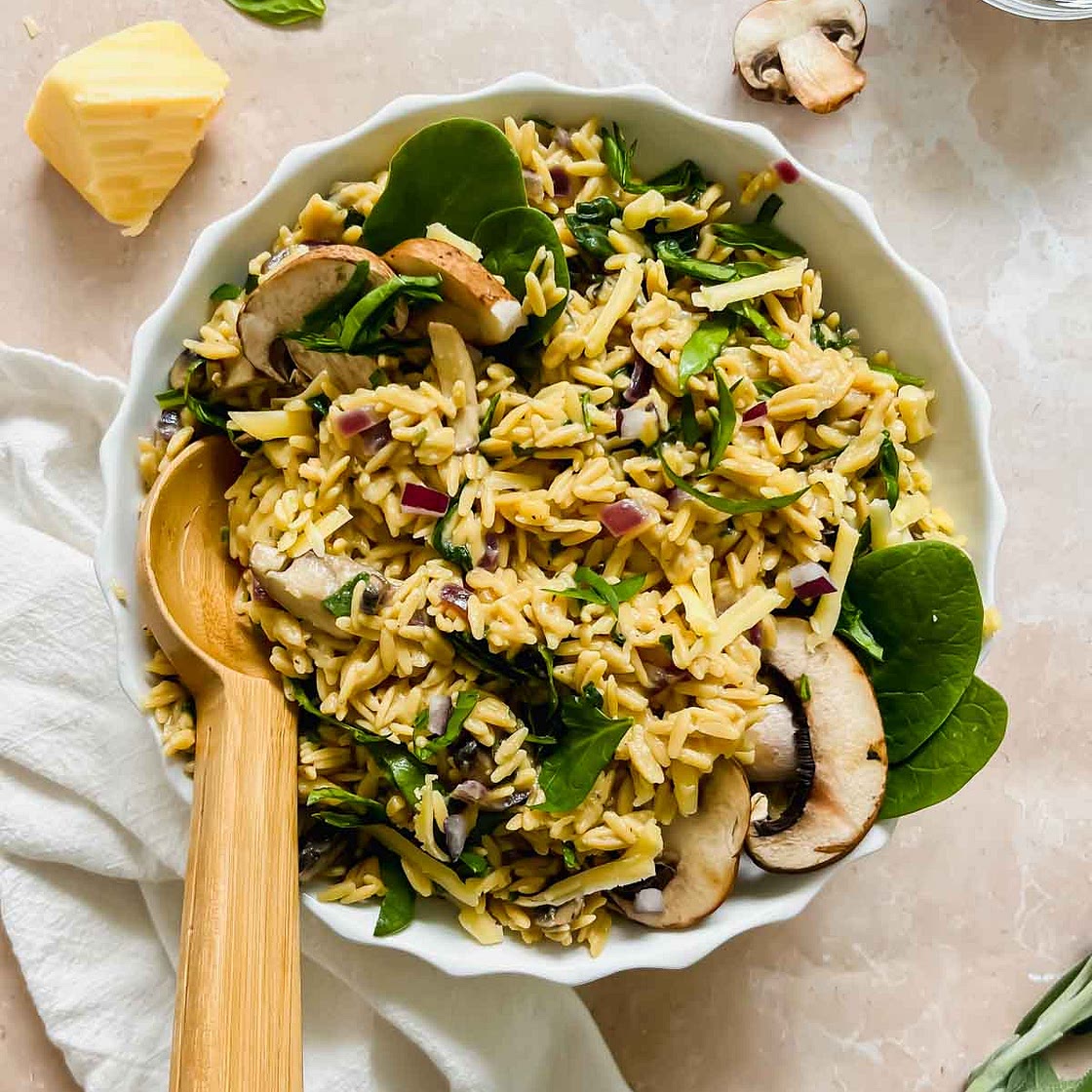 Mushroom Rice Pilaf