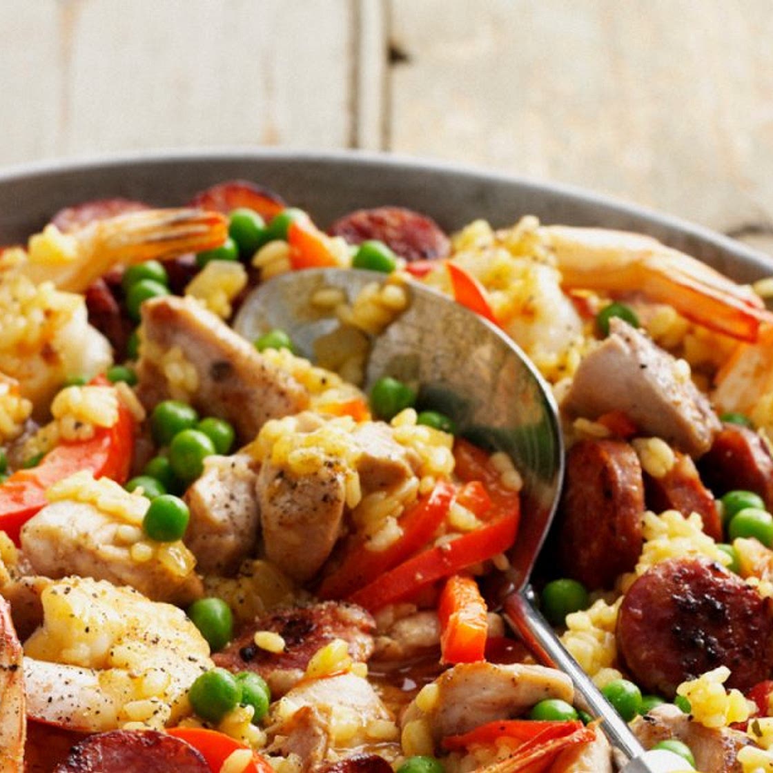 La vraie paëlla, recette espagnole