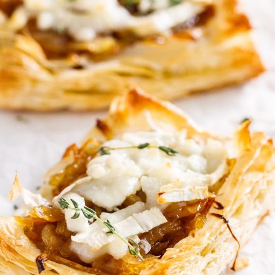 Onion and Goat’s Cheese Tart