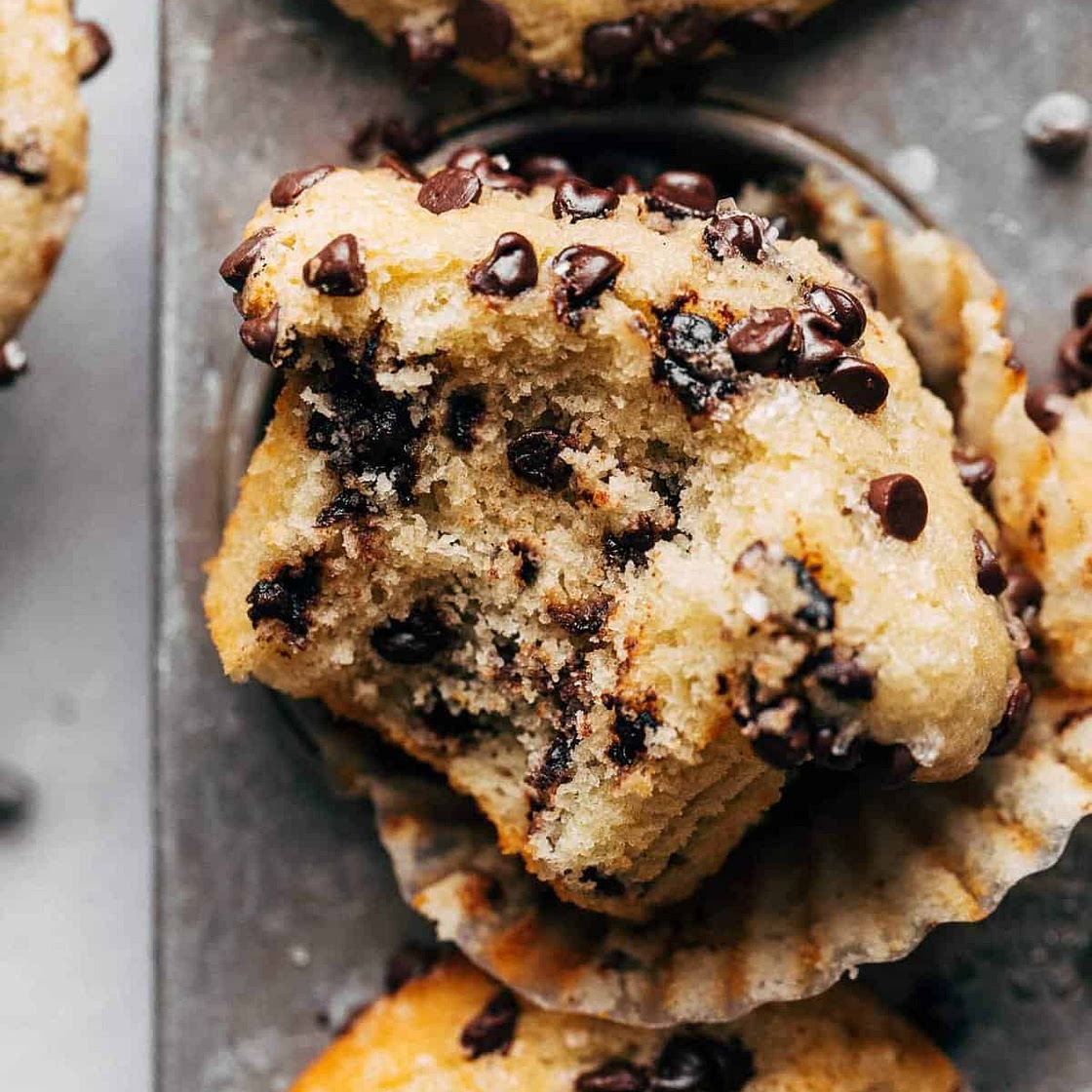 BEST Chocolate Chip Muffins