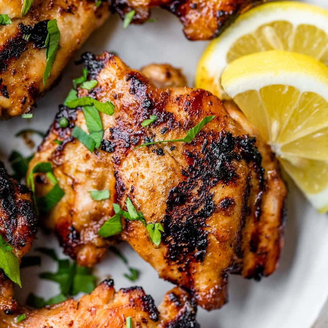 Grilled Chicken Thighs