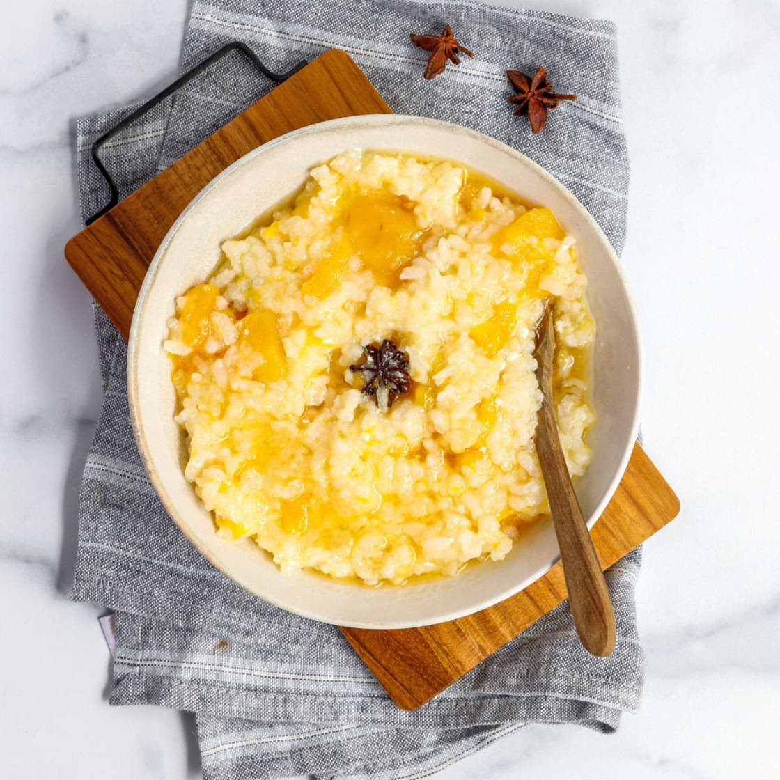 Creamy Mango Rice Pudding