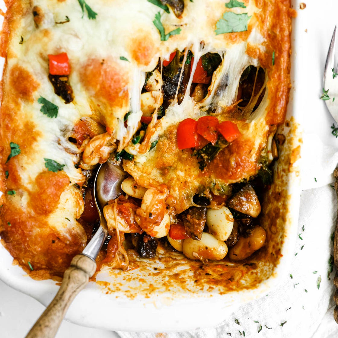 Tuscan Butter Bean Bake